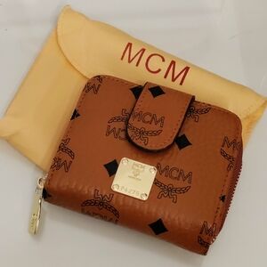 New Designer inspired small zippered wallet M